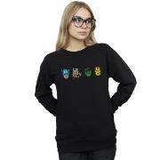 Sweat-shirt Marvel Avengers Comic Heads