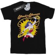 T-shirt enfant Dc Comics Wonder Woman Leap