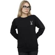 Sweat-shirt Dessins Animés Bugs Bunny Breast Print