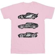 T-shirt Disney Cars Text Racers