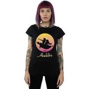 T-shirt Disney Aladdin Flying Sunset