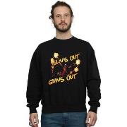 Sweat-shirt Marvel Deadpool Sun's Out Guns Out