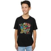 T-shirt enfant Dc Comics Teen Titans Go Robin Montage