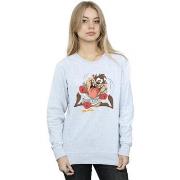 Sweat-shirt Dessins Animés Taz Valentine's Day Madly In Love