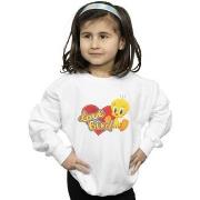 Sweat-shirt enfant Dessins Animés Valentine's Day Love Bird