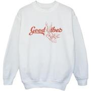 Sweat-shirt enfant Dessins Animés Bugs Bunny Good Vibes