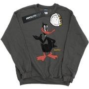 Sweat-shirt Dessins Animés Daffy Duck Distressed