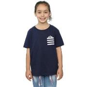 T-shirt enfant Dessins Animés Taz Stripes Faux Pocket