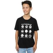 T-shirt enfant Disney Nightmare Before Christmas The Many Faces Of Jac...