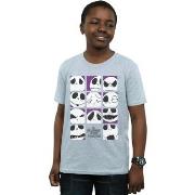 T-shirt enfant Disney Nightmare Before Christmas Many Faces Of Jack