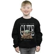 Sweat-shirt enfant Disney The Mandalorian The Cute Side