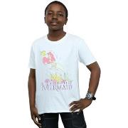 T-shirt enfant Disney The Little Mermaid Faded Nostalgia