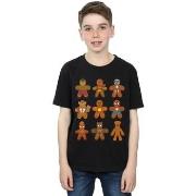 T-shirt enfant Marvel Avengers Christmas Gingerbread
