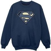 Sweat-shirt enfant Dc Comics Superman Indigo Blue Logo