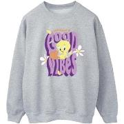 Sweat-shirt Dessins Animés Tweeday Sunshine Good Vibes