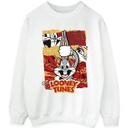 Sweat-shirt Dessins Animés Rabbit New Year