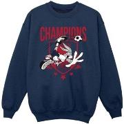 Sweat-shirt enfant Dessins Animés Bugs Bunny Champions