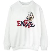 Sweat-shirt Dessins Animés Bugs Taz England