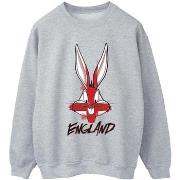 Sweat-shirt Dessins Animés Bugs England Face