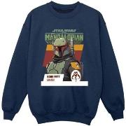 Sweat-shirt enfant Disney The Mandalorian Lives