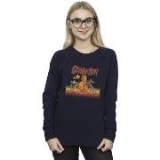 Sweat-shirt Scooby Doo Palm Trees