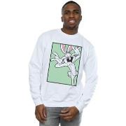 Sweat-shirt Dessins Animés Bugs Bunny Funny Face