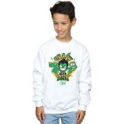 Sweat-shirt enfant Dc Comics Teen Titans Go Crazy For Pizza