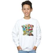 Sweat-shirt enfant Dc Comics Teen Titans Go Robin Montage