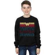 Sweat-shirt enfant Dc Comics 84 Truth And Justice