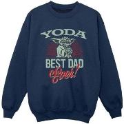 Sweat-shirt enfant Disney Mandalorian Yoda Dad