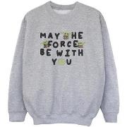 Sweat-shirt enfant Disney The Mandalorian May The Force Be With You