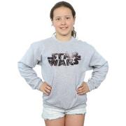 Sweat-shirt enfant Disney The Last Jedi Spray Logo