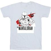 T-shirt enfant Disney The Mandalorian Shoots