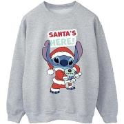 Sweat-shirt Disney Santa's Here