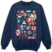 Sweat-shirt enfant Marvel Christmas Day