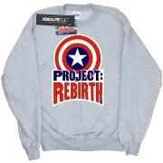 Sweat-shirt Marvel Captain America Project Rebirth