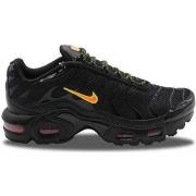 Baskets basses enfant Nike Air Max Plus TN Black Volt Hyper Crimson