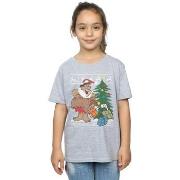 T-shirt enfant The Flintstones Christmas Fair Isle