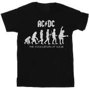 T-shirt enfant Acdc The Evolution of Rock