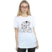 T-shirt Disney 101 Dalmatians Puppy Love