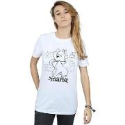 T-shirt Disney Marie Collage Sketch