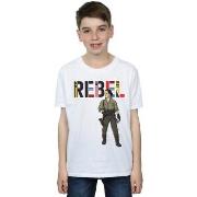 T-shirt enfant Disney The Rise Of Skywalker Rebel