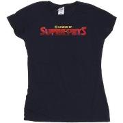 T-shirt Dc Comics DC League Of Super-Pets Movie Logo