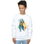 Sweat-shirt enfant Dc Comics Aquaman Tropical Icon