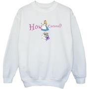 Sweat-shirt enfant Disney Alice In Wonderland How Curious