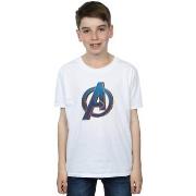 T-shirt enfant Marvel Avengers Endgame Heroic Logo