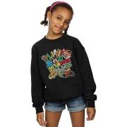 Sweat-shirt enfant Dc Comics Teen Titans Go Robin Montage