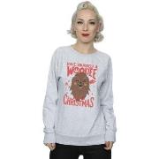 Sweat-shirt Disney Wookiee Little