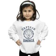 Sweat-shirt enfant Marvel Captain America Collegiate