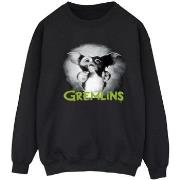 Sweat-shirt Gremlins Scared Green